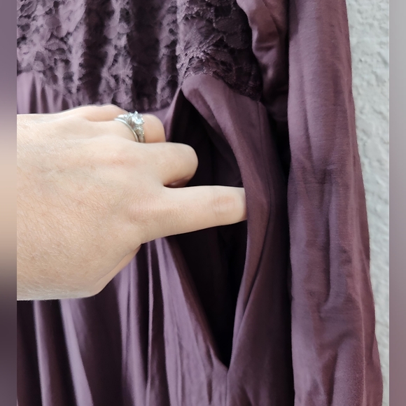 Torrid Super Soft Lace Bodice Dress with pockets Size 2,  2X, 18/20 - Picture 8 of 8